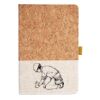 Cork And Heathered Fabric Hardcover Journal 5.5" X 8.25" Thumbnail