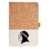 Cork And Heathered Fabric Hardcover Journal 5.5" X 8.25" Thumbnail