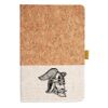 Cork And Heathered Fabric Hardcover Journal 5.5" X 8.25" Thumbnail