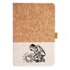 Cork And Heathered Fabric Hardcover Journal 5.5" X 8.25" Thumbnail