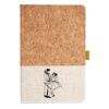 Cork And Heathered Fabric Hardcover Journal 5.5" X 8.25" Thumbnail
