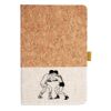 Cork And Heathered Fabric Hardcover Journal 5.5" X 8.25" Thumbnail