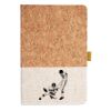 Cork And Heathered Fabric Hardcover Journal 5.5" X 8.25" Thumbnail