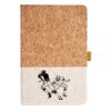 Cork And Heathered Fabric Hardcover Journal 5.5" X 8.25" Thumbnail