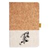 Cork And Heathered Fabric Hardcover Journal 5.5" X 8.25" Thumbnail