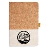 Cork And Heathered Fabric Hardcover Journal 5.5" X 8.25" Thumbnail