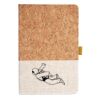 Cork And Heathered Fabric Hardcover Journal 5.5" X 8.25" Thumbnail