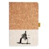 Cork And Heathered Fabric Hardcover Journal 5.5" X 8.25" Thumbnail