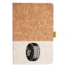 Cork And Heathered Fabric Hardcover Journal 5.5" X 8.25" Thumbnail