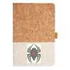 Cork And Heathered Fabric Hardcover Journal 5.5" X 8.25" Thumbnail