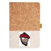 Cork And Heathered Fabric Hardcover Journal 5.5" X 8.25" Thumbnail