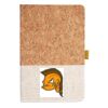 Cork And Heathered Fabric Hardcover Journal 5.5" X 8.25" Thumbnail