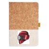 Cork And Heathered Fabric Hardcover Journal 5.5" X 8.25" Thumbnail