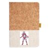 Cork And Heathered Fabric Hardcover Journal 5.5" X 8.25" Thumbnail