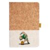 Cork And Heathered Fabric Hardcover Journal 5.5" X 8.25" Thumbnail
