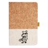 Cork And Heathered Fabric Hardcover Journal 5.5" X 8.25" Thumbnail