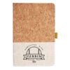 Cork And Heathered Fabric Hardcover Journal 5.5" X 8.25" Thumbnail