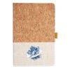 Cork And Heathered Fabric Hardcover Journal 5.5" X 8.25" Thumbnail