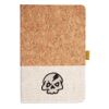 Cork And Heathered Fabric Hardcover Journal 5.5" X 8.25" Thumbnail