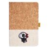 Cork And Heathered Fabric Hardcover Journal 5.5" X 8.25" Thumbnail