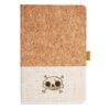 Cork And Heathered Fabric Hardcover Journal 5.5" X 8.25" Thumbnail