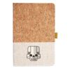 Cork And Heathered Fabric Hardcover Journal 5.5" X 8.25" Thumbnail