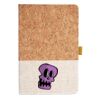 Cork And Heathered Fabric Hardcover Journal 5.5" X 8.25" Thumbnail