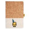 Cork And Heathered Fabric Hardcover Journal 5.5" X 8.25" Thumbnail