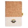 Cork And Heathered Fabric Hardcover Journal 5.5" X 8.25" Thumbnail