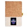 Cork And Heathered Fabric Hardcover Journal 5.5" X 8.25" Thumbnail