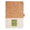 Cork And Heathered Fabric Hardcover Journal 5.5" X 8.25" Thumbnail