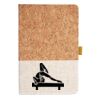 Cork And Heathered Fabric Hardcover Journal 5.5" X 8.25" Thumbnail