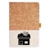 Cork And Heathered Fabric Hardcover Journal 5.5" X 8.25" Thumbnail