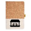 Cork And Heathered Fabric Hardcover Journal 5.5" X 8.25" Thumbnail