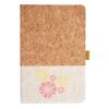 Cork And Heathered Fabric Hardcover Journal 5.5" X 8.25" Thumbnail