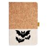 Cork And Heathered Fabric Hardcover Journal 5.5" X 8.25" Thumbnail