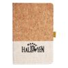 Cork And Heathered Fabric Hardcover Journal 5.5" X 8.25" Thumbnail