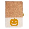 Cork And Heathered Fabric Hardcover Journal 5.5" X 8.25" Thumbnail