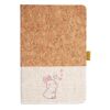 Cork And Heathered Fabric Hardcover Journal 5.5" X 8.25" Thumbnail