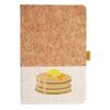 Cork And Heathered Fabric Hardcover Journal 5.5" X 8.25" Thumbnail