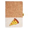Cork And Heathered Fabric Hardcover Journal 5.5" X 8.25" Thumbnail