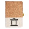 Cork And Heathered Fabric Hardcover Journal 5.5" X 8.25" Thumbnail