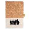 Cork And Heathered Fabric Hardcover Journal 5.5" X 8.25" Thumbnail