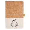 Cork And Heathered Fabric Hardcover Journal 5.5" X 8.25" Thumbnail