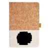 Cork And Heathered Fabric Hardcover Journal 5.5" X 8.25" Thumbnail